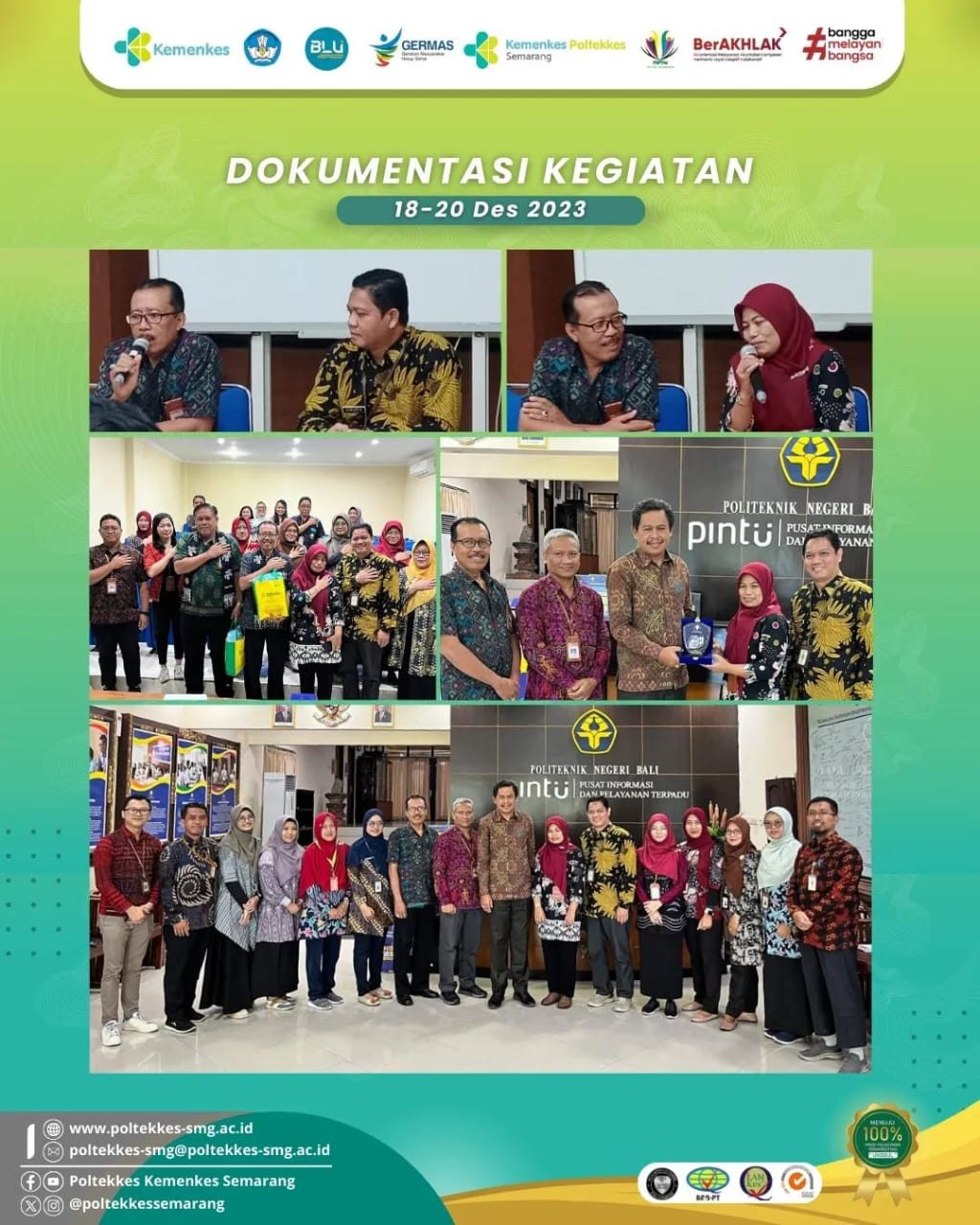 Kaji tiru Unit Pengembangan Bahasa Poltekkes Kemenkes Semarang
